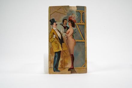 Indianapolis Brewing Co. Foldable Nude Trading Card