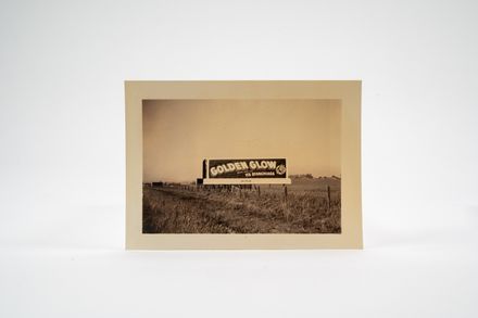 Golden Glow Billboard Photograph