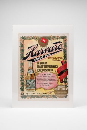 Harvard $1000 Pure Beer Poster