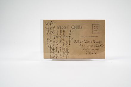 Vicksburg Dam Postcard