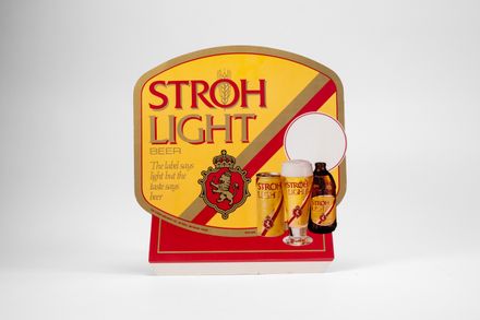 Stroh Light POS Sign
