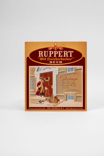 Ruppert 1941 Calendar & Envelope