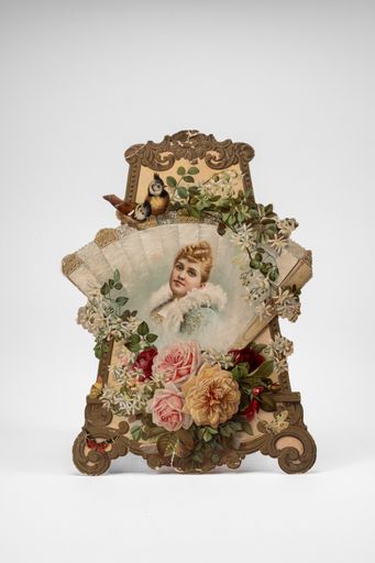 Pabst Malt Extract Floral Die Cut Sign