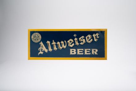 Altweiser Beer TOC Sign