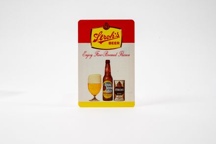 Stroh's Beer 1968 Pocket Calendar