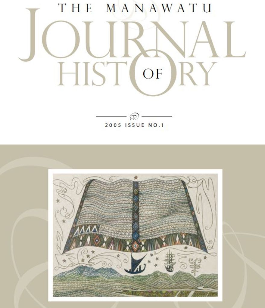 The Manawatū Journal of History